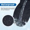 imageAmerican Trends Toddler Mittens Warm Kids Lined Fleece Gloves Winter Ski Gloves Snow Waterproof Mittens for Baby Boys GirlsBlack