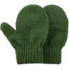 imageAmerican Trends Kids Winter Toddler Mittens Multicolor Soft Knitted Gloves Thick Cold Protection MittenA Green