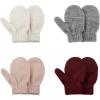 D White & Gray & Pink & Red