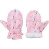 imageAmerican Trends Lined Fleece Toddler Mittens Kids Winter Ski Gloves Waterproof Snow Baby Mitten for Boys GirlsA Pink Seahorse