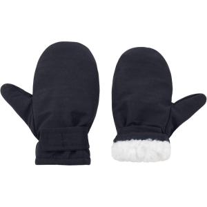 imageAmerican Trends Lined Fleece Toddler Mittens Kids Winter Ski Gloves Waterproof Snow Baby Mitten for Boys GirlsY Black