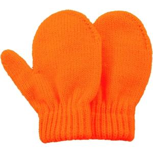 imageAmerican Trends Toddler Mittens Kids Soft Knitted Winter Gloves Warm Thick Cold Protection Gloves for Baby Boys GirlsOrange