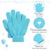 imageAmerican Trends Toddler Magic Gloves Kids Winter Gloves Toddler Warm Mittens Kids Knitted Mittens for Baby Boys GirlsLight Gray