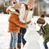 imageAmerican Trends Toddler Magic Gloves Kids Winter Gloves Toddler Warm Mittens Kids Knitted Mittens for Baby Boys GirlsLight Gray