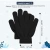 imageAmerican Trends Toddler Magic Gloves Kids Winter Gloves Toddler Warm Mittens Kids Knitted Mittens for Baby Boys GirlsYellow