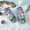 imageAmerican Trends Toddler Winter Mittens Waterproof Boy Ski Gloves Warm Fleece Snow Mitten for Baby Boy Girl Cold WeatherGrey