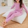 imageThermal Underwear for Kids Toddler Winter Base Layer Long Johns Sets for Girls BoysBlack