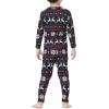imageThermal Underwear for Kids Toddler Winter Base Layer Long Johns Sets for Girls BoysChristmas Snowflakes