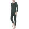 imageThermal Underwear for Kids Toddler Winter Base Layer Long Johns Sets for Girls BoysDark Green