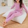 imageThermal Underwear for Kids Toddler Winter Base Layer Long Johns Sets for Girls BoysPink