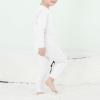 imageThermal Underwear for Kids Toddler Winter Base Layer Long Johns Sets for Girls BoysWhite