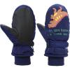 imageAmerican Trends Toddler Mittens Winter Snow Glove Waterproof Mitten Warm Fleece Kid Ski Gloves for Boys GirlsA Navy Dinosaur