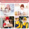 imageAmerican Trends Baby Beanie Hat for Toddler Kids Beanies Infant Baby Boys Girls Knit Winter Hats1 Pack Red