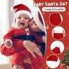 imageAmerican Trends Baby Santa Hat Unisex Infant Christmas Hat Baby Winter Hat Christmas Knitted Hat Baby BeanieRed Santa Hat