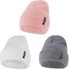 3 Pack White Pink Gray