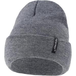 imageAmerican Trends Baby Beanie Hat for Toddler Kids Beanies Infant Baby Boys Girls Knit Winter Hats1 Pack Gray