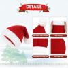 imageAmerican Trends Baby Santa Hat Baby Christmas Hat Toddler Infant Newborn Santa Hats Baby Beanie Winter Hat for ChristmasRed