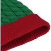 imageAmerican Trends Christmas Santa Hat for Children Xmas Kids Knit Hat Soft Warm Baby Beanie for Baby Toddler InfantRedgreen
