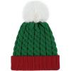 imageAmerican Trends Christmas Santa Hat for Children Xmas Kids Knit Hat Soft Warm Baby Beanie for Baby Toddler InfantRedgreen