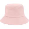imageKids Bucket Hats Summer Sun Protection Beach Cap Cotton Unisex Kids Sun Hat Outdoor Visor Cap for Boys GirlsPinkpurple