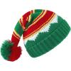 imageAmerican Trends Christmas Santa Hat for Children Xmas Kids Knit Hat Soft Warm Baby Beanie for Baby Toddler InfantChristmas Green