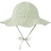 imageBaby Sun Hat Toddler Baby Girl Hats UPF 50 Summer Kids Beach Wide Brim Bucket CapsGreen Stripes