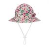 imageBaby Sun Hat Toddler Baby Girl Hats UPF 50 Summer Kids Beach Wide Brim Bucket CapsPink Floral