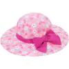 imageBaby Sun Hat Toddler Baby Girl Hats UPF 50 Summer Kids Beach Wide Brim Bucket CapsStrawberry Flowers