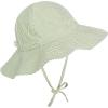imageBaby Sun Hat Toddler Baby Girl Hats UPF 50 Summer Kids Beach Wide Brim Bucket CapsGreen Stripes