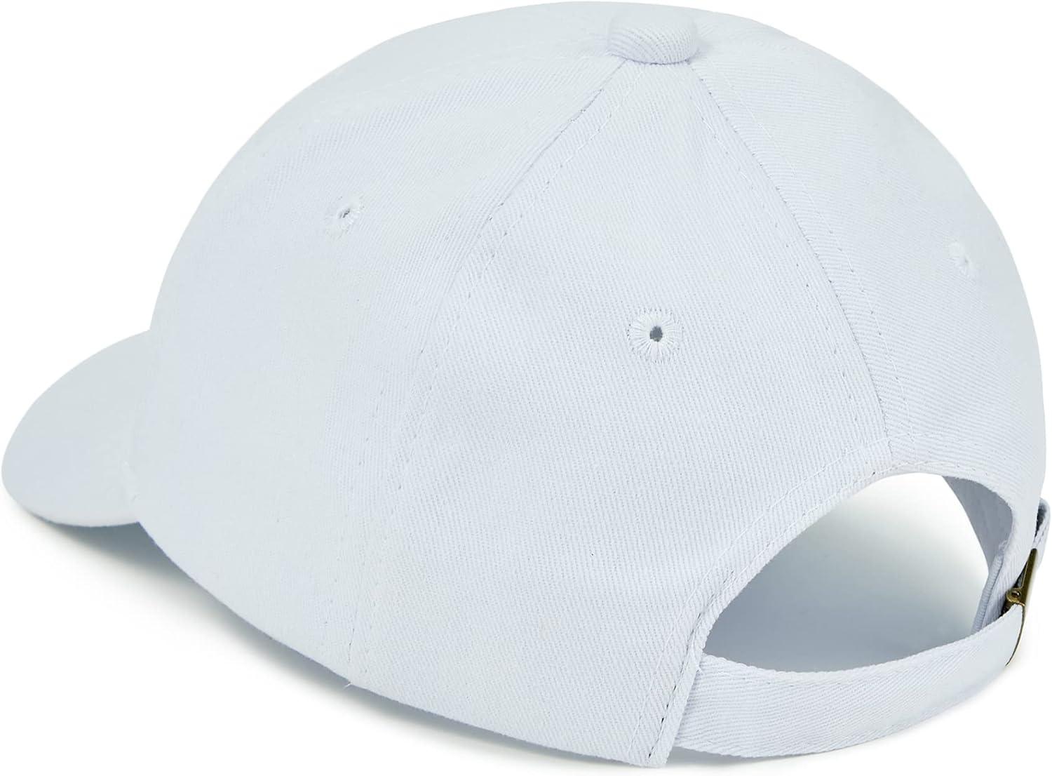 imageAmerican Trends Toddler Baseball Hat for Toddler Boy Kids Adjustable Baseball Cap Camouflage Boys HatC White