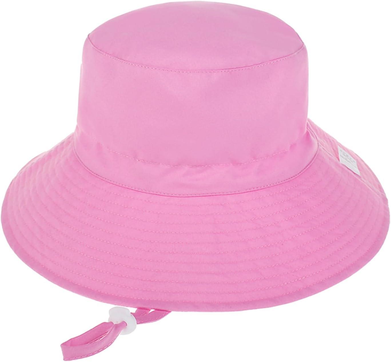 imageBaby Sun Hat Adjustable Cap Toddler Beach Summer Hats UPF 50 for Baby Girl BoyPink