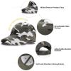 imageAmerican Trends Toddler Baseball Hat for Toddler Boy Kids Adjustable Baseball Cap Camouflage Boys HatA Black White Camouflage