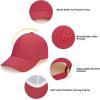 imageAmerican Trends Toddler Baseball Hat for Toddler Boy Kids Adjustable Baseball Cap Camouflage Boys HatB Red