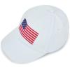 imageAmerican Trends Toddler Baseball Hat for Toddler Boy Kids Adjustable Baseball Cap Camouflage Boys HatC White