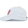 imageAmerican Trends Toddler Baseball Hat for Toddler Boy Kids Adjustable Baseball Cap Camouflage Boys HatC White