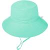 imageBaby Sun Hat Adjustable Cap Toddler Beach Summer Hats UPF 50 for Baby Girl BoyLight Green