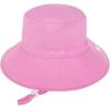 imageBaby Sun Hat Adjustable Cap Toddler Beach Summer Hats UPF 50 for Baby Girl BoyPink