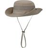 imageKids Sun hat for Girls Boys Outdoor Breathable Sun Protection UPF 50 Cap Wide Brim Summer Beach Bucket hatDeep Khaki