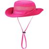 imageKids Sun hat for Girls Boys Outdoor Breathable Sun Protection UPF 50 Cap Wide Brim Summer Beach Bucket hatRose Red
