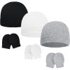A 3 Pack Black & White & Gray