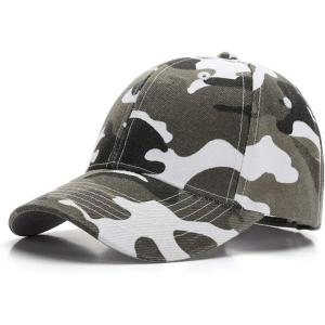 imageAmerican Trends Toddler Baseball Hat for Toddler Boy Kids Adjustable Baseball Cap Camouflage Boys HatA Black White Camouflage