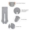 imageAmerican Trends Baby Tights Non Slip Skid Baby Girl Tight Toddler Stocking Pants Cable Knit Infant LeggingsA 1 Pack White