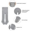 imageAmerican Trends Baby Tights Non Slip Skid Baby Girl Tight Toddler Stocking Pants Cable Knit Infant LeggingsA 3 Pack Black  White  Pink