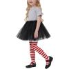 imageAmerican Trends Baby Tights Non Slip Skid Baby Girl Tight Toddler Stocking Pants Cable Knit Infant LeggingsD Redwhite Stripes