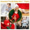 imageAmerican Trends Cable Knit Tights for Newborn Infant Toddler Cozy Leggings for Baby Girls 012MRed