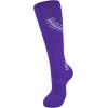 imageAmerican Trends Girls Softball Socks with Stitches 3 Pairs Youth Athletic Softball Socks for Youth Soccer Baseball SocksPurple