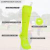 imageAmerican Trends Girls Softball Socks with Stitches 3 Pairs Youth Athletic Softball Socks for Youth Soccer Baseball SocksRose Red  Yellow  Orange