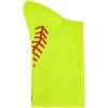 imageAmerican Trends Girls Softball Socks with Stitches 3 Pairs Youth Athletic Softball Socks for Youth Soccer Baseball SocksYellow