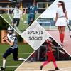 imageAmerican Trends Softball Socks for Youth Girls ampamp Adult Baseball Softball Socks Athletic Socks with Stitchs Youth GirlsPurple