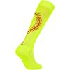 imageAmerican Trends Softball Socks for Youth Girls ampamp Adult Baseball Softball Socks Athletic Socks with Stitchs Youth GirlsYellow